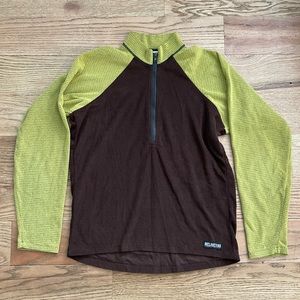 Melanzana mircogrid quarter zip